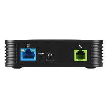 Load image into Gallery viewer, Grandstream GS-HT-801 SIP ATA VoIP Gateway, with 1x WAN, 1x FXS, 5V PSU (MICRO USB), Supports a wide range of caller ID formats, Supports 3-way voice