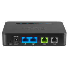 Load image into Gallery viewer, Grandstream GS-HT-813 SIP ATA VoIP Gateway, with 2 SIP profiles through 1 FXS Port and 1 FXO port, Dual 100Mbps LAN/WAN port, 3-way voice conferencing