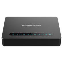 Load image into Gallery viewer, Grandstream GS-HT-818 SIP ATA VoIP Gateway, with 2×SIP profiles and 8×FXS ports, with dual Gigabit network ports, 3-way voice conferencing, NAT Router
