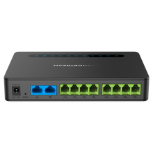 Load image into Gallery viewer, Grandstream GS-HT-818 SIP ATA VoIP Gateway, with 2×SIP profiles and 8×FXS ports, with dual Gigabit network ports, 3-way voice conferencing, NAT Router