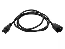 Load image into Gallery viewer, Male IEC to Clover Cable is 1.8 meters long, fully moulded and manufactured according to ISO 9002 specifications, outstanding quality, IEC-C