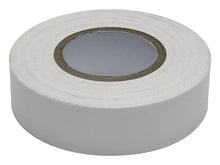 Load image into Gallery viewer, White Insulation Tape, 20 metre roll of flame retardant white insulation tape, Multipurpose insulation tape, durable, versatile and heavy-duty, INS-W
