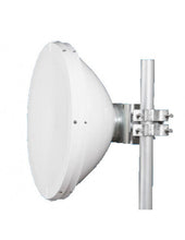 Load image into Gallery viewer, Jirous 10GHz/11GHz 38cm Parabolic Dish antenna for AirFiber 11, to be Use with JR-Exaf-11, 10.1-10.7 GHz, includes radome cover, 28.3dBi Antenna Gain