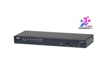 Load image into Gallery viewer, Aten KH1508A 8-Port CAT 5 KVM Wired Switch, with Daisy-Chain/W/ (US/EU/Out) Cord, Aten Altusen, 1600x1200 pixels, 50-60Hz