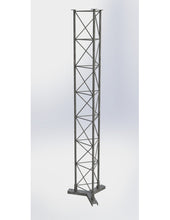 Load image into Gallery viewer, Lattice Mast Y-Base Assembly, Includes Y-Base and Y-Base Section, Y-Base attached to first 3Meter Y-Base Section Galvanised, Antennas & Lattice Masts