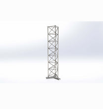 Load image into Gallery viewer, Lattice Mast Y-Base Assembly - Y-Base attached to First 3m Section, 600mm Galvanised Parallel Lattice Mast, Y-Base and Y-Base section, Antennas & Mast