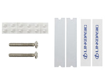 Load image into Gallery viewer, Linkbasic One Port Faceplate 115 x 70mm, ABS, Compatible with Cat5e & Cat6 Keystone Jacks, keystone inserts & standard 110 type IDC termination