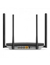 Load image into Gallery viewer, Mercusys AC1200 Wireless Dual Band Gigabit Router, 300 Mbps at 2.4 GHz + 867 Mbps at 5 GHz, 4 × Fixed External Antennas, 3× Gigabit LAN Ports, 1 × WAN