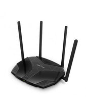 Load image into Gallery viewer, Mercusys AX1800 Dual-Band WiFi 6 Router, 574Mbps at 2.4GHz + 1201Mbps at 5GHz, 4× Fixed External Antennas, 3× Gigabit LAN Ports, 1× Gigabit WAN Port