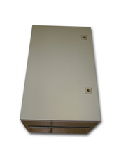 Load image into Gallery viewer, Metal IP55 Weatherproof Enclosure (600x380x350 mm), Beige, Surface Mount, Lockable Doors, Cabling & Cabinets, Cabinets & Racks, Weatherproof Enclosure