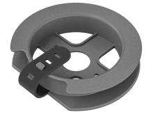 Load image into Gallery viewer, Logitech Rally Mic Pod Mount, White, Anchors Rally Mic Pod to table or ceiling, with cable management for clean install, Table mount for Rally Mic Pod