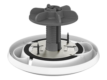 Load image into Gallery viewer, Logitech Rally Mic Pod Mount, White, Anchors Rally Mic Pod to table or ceiling, with cable management for clean install, Table mount for Rally Mic Pod