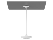 Load image into Gallery viewer, Logitech Rally Pendant Mic Pod Mount for Rally Mic Pod microphones, easily secures mic pods to both drop ceilings and solid ceilings, easy development