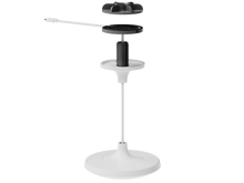 Load image into Gallery viewer, Logitech Rally Pendant Mic Pod Mount for Rally Mic Pod microphones, easily secures mic pods to both drop ceilings and solid ceilings, easy development