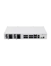 Load image into Gallery viewer, MikroTik Cloud Router Switch CRS510-8XS-2XQ-IN with QCA9531 650MHz CPU, 128MB RAM, 98DX4310 switch chip, 2x 100Gbps QSFP28 ports, 8×25Gbps SFP28 ports