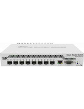Load image into Gallery viewer, MikroTik CRS309-1G-8S+IN - Cloud Router Switch Dual boot SwOS/RouterOS, Switching capacity 162 Gbps, 8 SFP+, 1 GB port, Dual boot, POE in, DC jacks