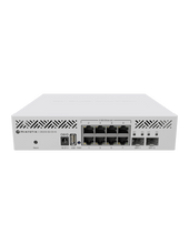 Load image into Gallery viewer, MikroTik CRS310-8G+2S+IN 8 Port 2.5GbE Cloud Router Switch with SFP+, Featuring RouterOS L5, 8 2.5G Ethernet, 2× 10G SFP+, 256MB RAM, 32MB Storage
