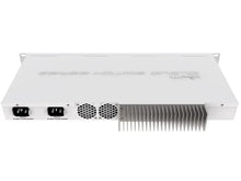 Load image into Gallery viewer, MikroTik CRS317-1G-16S+RM Cloud Router Switch, with Dual boot SwOS/RouterOS, 800MHz CPU, 1GB RAM, 1xGb LAN, 16xSFP+, Rack Mount with redundant PSU