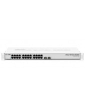 Load image into Gallery viewer, MikroTik CSS326-24G-2S+RM Cloud Smart Switch, with 24x Gigabit LAN Ports, 2x SFP+ Ports, Power Supply (PSU), Rack Mount, SwOS Operating System