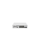 Load image into Gallery viewer, MikroTik CSS610-8G-2S+IN Cloud Smart Switch, 8x 1Gb Ethernet ports, 2x SFP+ ports for 10G fiber connectivity, PSU, Rack Mount, SwOS, RBCSS610-8G-2S+IN