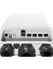 Load image into Gallery viewer, MikroTik FiberBox Plus with RouterOS L5 license, 4× 10Gigabit SFP+, Gigabit PoE-In, Dual Core 800MHz ARM CPU, 256 MB RAM, RouterOS v7 or SwOS
