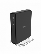 Load image into Gallery viewer, MikroTik hAP ac2 tower Dual chain 2.4/5GHz Desktop Wi-Fi Router, Black, Quad core, 128MB, 802.11 b/g/n/ac, 2.5dBi gain, L4, 5x 10/100/1000 Mbps Ports
