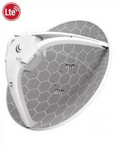 Load image into Gallery viewer, MikroTik LHG LTE Cat 6 LTE Outdoor CPE, device for remote locations within cellular network coverage, can be mounted (outdoors) on pole, wall, Masts