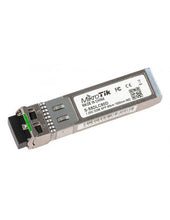 Load image into Gallery viewer, MikroTik Multi-mode SFP Module, 1.25Gbps SFP transceiver with a 850nm Dual LC connector, for up to 550 meter Multi Mode fiber connection, with DDM UPC