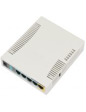 Load image into Gallery viewer, MikroTik RB951Ui-2HnD 2.4GHz high power desktop Wi-Fi Router, 600MHz CPU, 128MB RAM, 802.11b/g/n dual chain, 5x 10/100 LAN, RouterOS L4, 1 USB, 2.5dBi