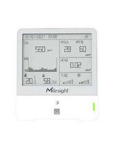 Load image into Gallery viewer, Milesight Indoor Ambience Monitor - Temp, Humidity, PIR, Light, TVOC, CO2, Barometric, PM2.5/10, 4x2700 mAh ER14505 Li-SOCl2 Replaceable Batteries