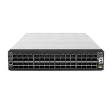 Load image into Gallery viewer, NVIDIA Mellanox Spectrum-4-based 800GbE 2U Ethernet switch Cumulus Linux, 64*OSFP, 1*SFP28 port, 2xAC, x86 CPU, 920-9N42F-00RI-7C0