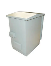 Load image into Gallery viewer, Outdoor 20U 19" IP55 Ventilated Cabinet, 600mm x 800mm, metal door with lock and 4 220v fans, Height 1071mm - Plinth included = 100mm, Outdoor Cabinet