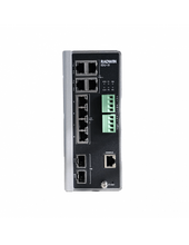 Load image into Gallery viewer, RADWIN IDU-SI Layer 3 Industrial DC PoE Switch, 90W 802.3bt, 4 x 2.5Gbe, 4 x Gigabit, 2 x SFP+ Ports, Extended Temperature, Redundant DC Input