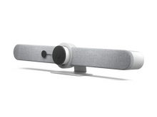 Load image into Gallery viewer, Logitech Rally Bar All-In-One Bar Large To Medium Rooms, all-in-one video conferencing with built-in AI technology, brilliant optics, White 960-001325