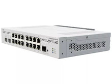 Load image into Gallery viewer, MikroTik Cloud Core Router CCR2004-16G-2S+PC, 16x Gigabit Ethernet ports, 2x10G SFP+ cages, active cooling, and best single-core performance per watt