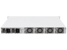 Load image into Gallery viewer, MikroTik Cloud Core 12 Port SFP28 2 QSFP28 16 Core Router, Power Input 2xIEC Power Cord (Included) 100V-240V, 1xRJ45 Serial Port | CCR2216-1G-12XS-2XQ