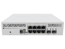 Load image into Gallery viewer, MikroTik Cloud Router Switch 8 Port 2.5Gbps Ethernet 2SFP+, Marvell 98DX226S switch-chip, integrated dual-core ARM CPU, 8x 2.5Gbps | CRS310-8G+2S+IN