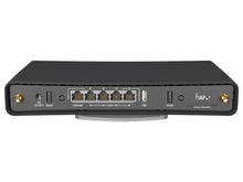 Load image into Gallery viewer, MikroTik hAP ac3 Dual Band 5 Port Gigabit Router with PoE Out, 2.4GHz/5.8GHz, 300Mbps/867Mbps, RouterOS L4 - PoE-IN/PoE out, PSU | RBD53iG-5HacD2HnD - Let's Fibre Technologies