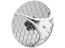 Load image into Gallery viewer, MikroTik LHG LTE Kit 17dBi Outdoor CPE, featuring RouterOS L3, 1x 10/100 Ethernet ports, 150Mbps Downlink / 50Mbps Uplink, 24V 0.38A | RBLHGR&R11e-LTE