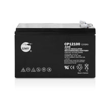 Load image into Gallery viewer, RCT SENRY CP12100 12V DC 9Ah Rechargeable Sealed AGM Battery - 6 Months Warranty, Product colour: Black, RCT BAT CP1290