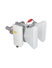 Load image into Gallery viewer, RF elements 5 GHz 60° 4x4 Asymmetrical Horn Antenna, Features RP-SMA female connectors and integrated mountof ePMP 3000 4x4 radio, RF-AH-4x4-Sma60