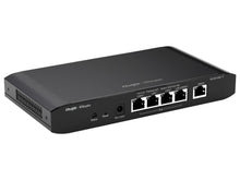 Load image into Gallery viewer, Reyee 5 Port Gigabit 2 WAN 4 PoE 54W Cloud Router, with up to 2 WAN ports, 4x 802.3af/at PoE ports & built-in network controller for APs | RG-EG105G-P - Let's Fibre Technologies