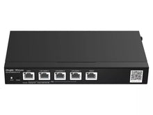 Load image into Gallery viewer, Reyee 5 Port Gigabit 4 WAN 4 PoE 60W Cloud Router, dual-core featuring 4 GbE PoE ports, up to x4 WAN ports, supports up to 300 users | RG-EG305GH-P-E