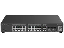 Load image into Gallery viewer, Reyee 18 Port Gigabit with 16 PoE 250W 2SFP Managed Switch, Layer 2 switch 16x 802.3af/at PoE ports, 2x Gigabit, 2x SFP uplink ports | RG-ES220GS-P