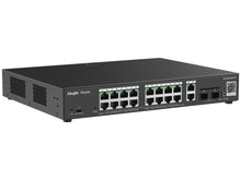 Load image into Gallery viewer, Reyee 18 Port Gigabit with 16 PoE 250W 2SFP Managed Switch, Layer 2 switch 16x 802.3af/at PoE ports, 2x Gigabit, 2x SFP uplink ports | RG-ES220GS-P