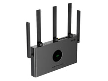 Load image into Gallery viewer, Reyee Dual Band WiFi 6 3000Mbps 5dBi Gigabit Mesh Router, 2x2 MU-MIMO Gigabit router featuring dual WAN ports, speeds up to 3000Mbps & gaming priority