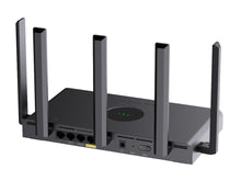 Load image into Gallery viewer, Reyee Dual Band WiFi 6 3000Mbps 5dBi Gigabit Mesh Router, 2x2 MU-MIMO Gigabit router featuring dual WAN ports, speeds up to 3000Mbps & gaming priority