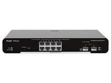 Load image into Gallery viewer, Reyee 8 Port Gigabit PoE 125W 2SFP Layer 2+ Smart Switch, 8x Gigabit PoE Ports & 2x 1.25Gbps SFP Ports, IGMP Snooping, VLAN | RG-NBS3100-8GT2SFP-P