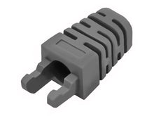 Load image into Gallery viewer, Linkbasic RJ45 Grey Crimp Boot, In-RJ Design, High Density Polyethylene (HDPE), Ideal for patching solutions where RJ45 connectors see high traffic