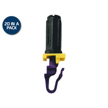 Load image into Gallery viewer, Rackstuds 3.2mm 20-Pack Purple, Innovative Rack Mounting Solution, Easy to Install and Remove, Perfect for Data Centers and IT Professionals | RS-3P20